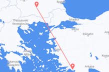 Flights from Plovdiv to Dalaman