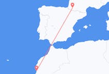 Vols depuis la ville d'Agadir vers la ville de Pau (Pyrénées-Atlantiques)