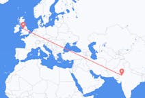 Flights from Jodhpur, India to Liverpool, England