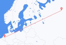 Flights from Ukhta, Russia to Eindhoven, the Netherlands