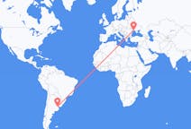 Flyreiser fra Buenos Aires, Argentina til Odessa, Ukraina
