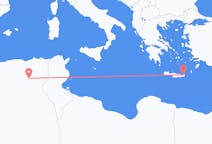 Flyreiser fra Biskra, Algerie til Sitia, Hellas