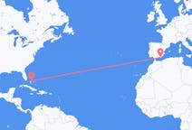 Flights from Nassau to Almeria