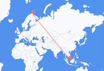 Flüge von Kuching, Malaysia nach Kirkenes, Norwegen