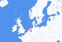 Flyreiser fra Sogndal, Norge til Düsseldorf, Tyskland