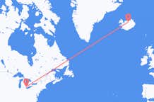 Flights from Windsor to Akureyri