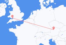 Flyreiser fra Cardiff, Wales til Linz, Østerrike