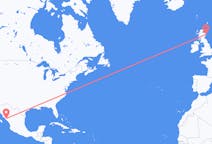 Flyrejser fra Culiacán, Mexico til Aberdeen, Skotland