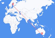 Flights from Mount Gambier, Australia to Turku, Finland
