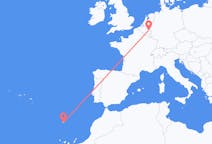 出发地 比利时列日目的地 葡萄牙丰沙尔的航班