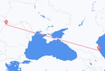 Flyrejser fra Makhatjkala, Rusland til Satu Mare, Rumænien