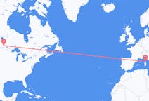 Flyg från Winnipeg, Kanada till Figari, Frankrike
