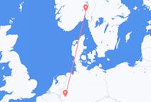 Flyg från Oslo, Norge till Köln, Tyskland