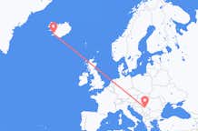 Flyreiser fra Beograd, Serbia til Reykjavík, Island