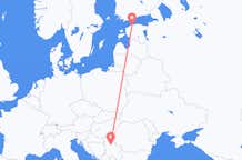 Flights from Tallinn to Belgrade