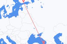 Flyreiser fra Trabzon, til Helsingfors