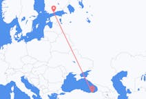Flyrejser fra Trabzon til Helsinki