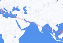 Flights from Labuan, Malaysia to Cagliari, Italy