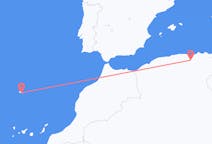 Flyg från Sétif, Algeriet till Funchal, Portugal