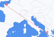出发地 法国出发地 卡昂目的地 希腊普雷韋扎的航班