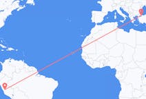 Flights from Jauja, Peru to Istanbul, Turkey