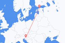 Flug frá Tallinn til Ljubljana