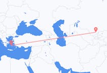Flyreiser fra Tsjimkent, Kasakhstan til Naxos, Hellas