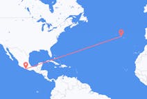 Flyg från Acapulco, Mexiko till Terceira, Portugal