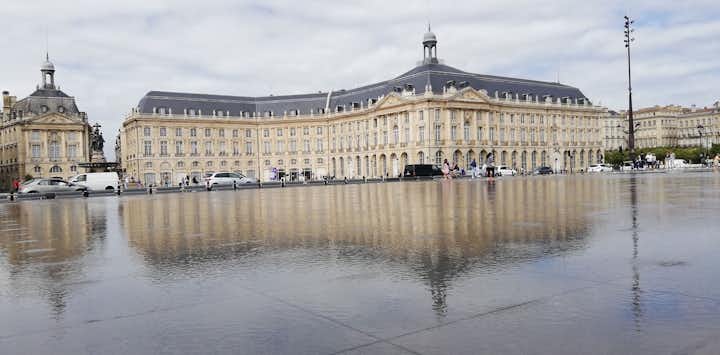 Le miroir d'eau, Bordeaux Centre, Bordeaux, Gironde, New Aquitaine, Metropolitan France, France