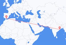Flyreiser fra Bhubaneswar, India til Málaga, Spania