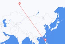 Flights from Manila, Philippines to Nizhnevartovsk, Russia