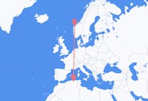 出发地 阿尔及利亚出发地 塞提夫目的地 挪威Ålesund的航班