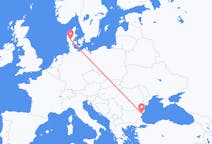 Flyg från Varna, Bulgarien till Billund, Danmark
