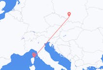 Flights from Katowice, Poland to Bastia, France