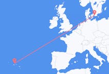 Flights from Graciosa, Portugal to Malmö, Sweden
