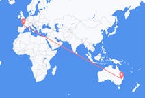 Flüge von Tamworth, Australien nach Bordeaux, Frankreich