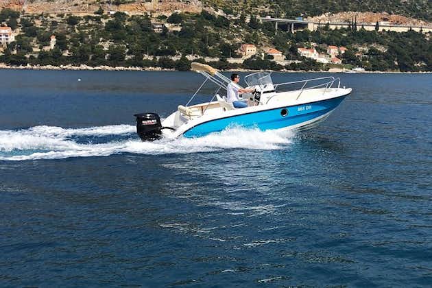 Elafiti Islands Private Tour mit dem Fisher 20 Speedboat