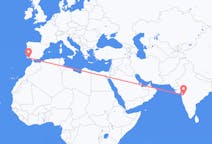 인도 나시크에서 출발해 포르투갈 파로 지구로(으)로 가는 항공편