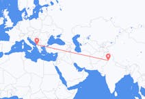 Flyreiser fra Amritsar, til Tirana