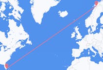 Flyreiser fra Fort Lauderdale, til Narvik