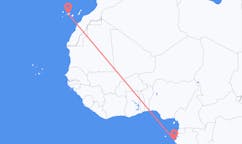 Flyg från Port-Gentil till Teneriffa