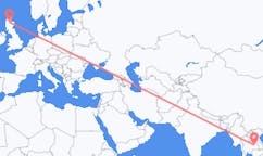 Flyrejser fra Roi Et Province, Thailand til Inverness, Skotland