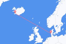 Flights from Reykjavik, Iceland to Esbjerg, Denmark