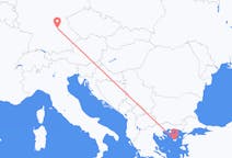 Flights from Lemnos, Greece to Nuremberg, Germany