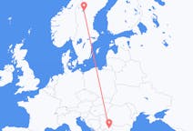 Flyg från Niš, Serbien till Östersund, Sverige