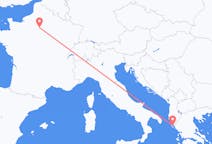 Flyreiser fra Corfu, til Paris