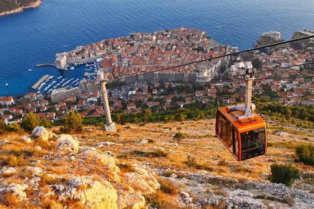 Excursion en bord de mer à Dubrovnik : visite de Dubrovnik par téléphérique