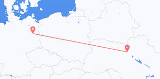 Flyrejser fra Ukraine til Tyskland