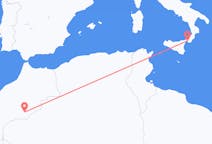 出发地 摩洛哥扎戈拉目的地 意大利雷焦卡拉布里亞的航班