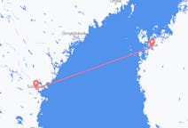 Fly fra Sundsvall til Vasa